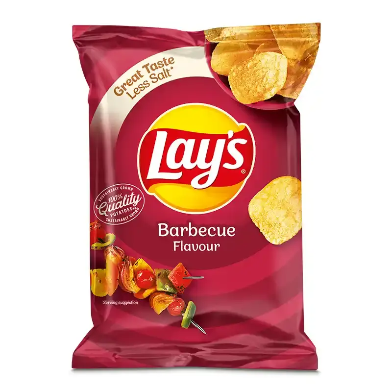 Chips BBQ 80 x 27.5 g från Lays | #310050 | Chips