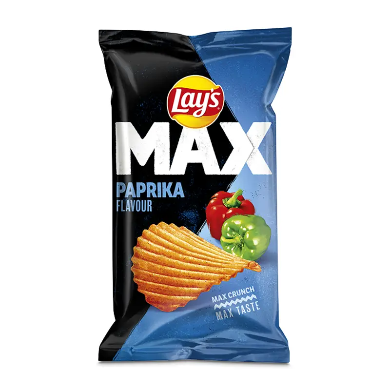 Chips Max Paprika 22 x 185 g från Lays | #310062 | Chips