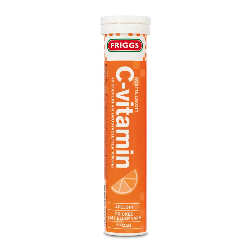 C-Vtamin Apelsin 12 x 20 st från Friggs | #1280065 | Vitaminer & Mineraler