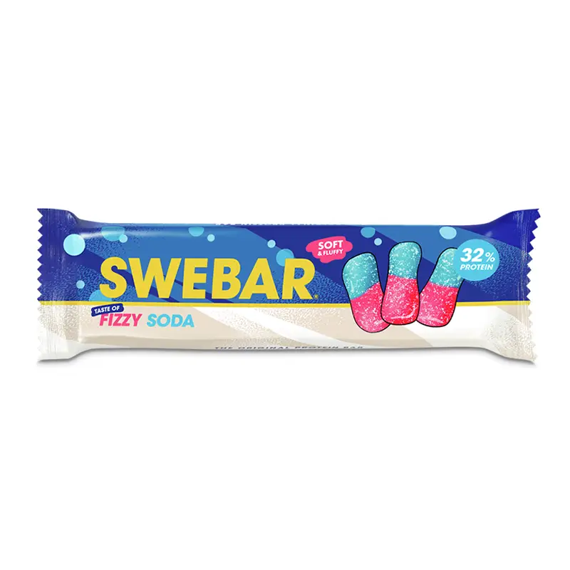 Proteinbar Fizzy Pop 15 x 55 g från Swebar | #1003551 | Bars