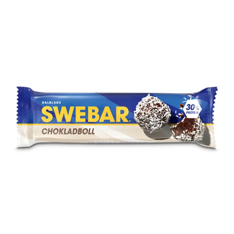 Proteinbar Chokladboll 15 x 55 g från Swebar | #1000850 | Bars