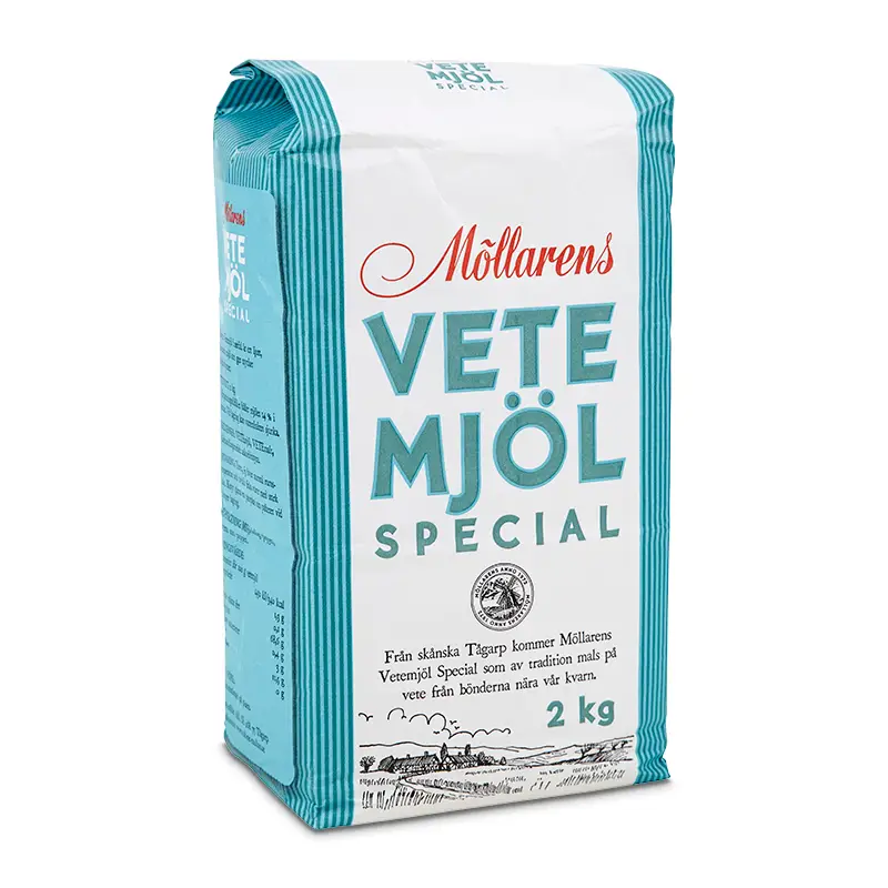 Vetemjöl Special 6 x 2 kg från Möllarens | #1016 | Bakprodukter
