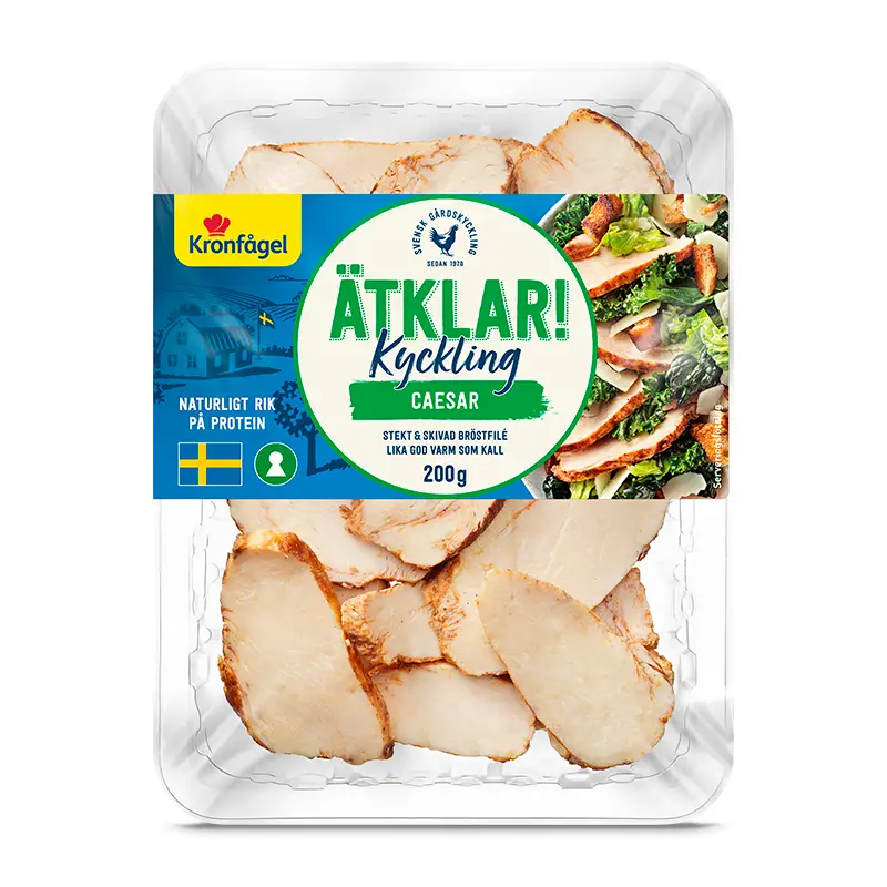 Ätklar Kyckling Caesar 8 x 200 g från Kronfågel | #4023 | Kyckling