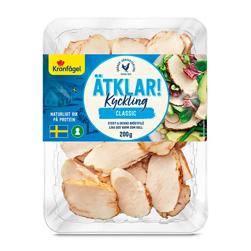 Ätklar Kyckling Classic 8 x 200 g från Kronfågel | #4025 | Kyckling