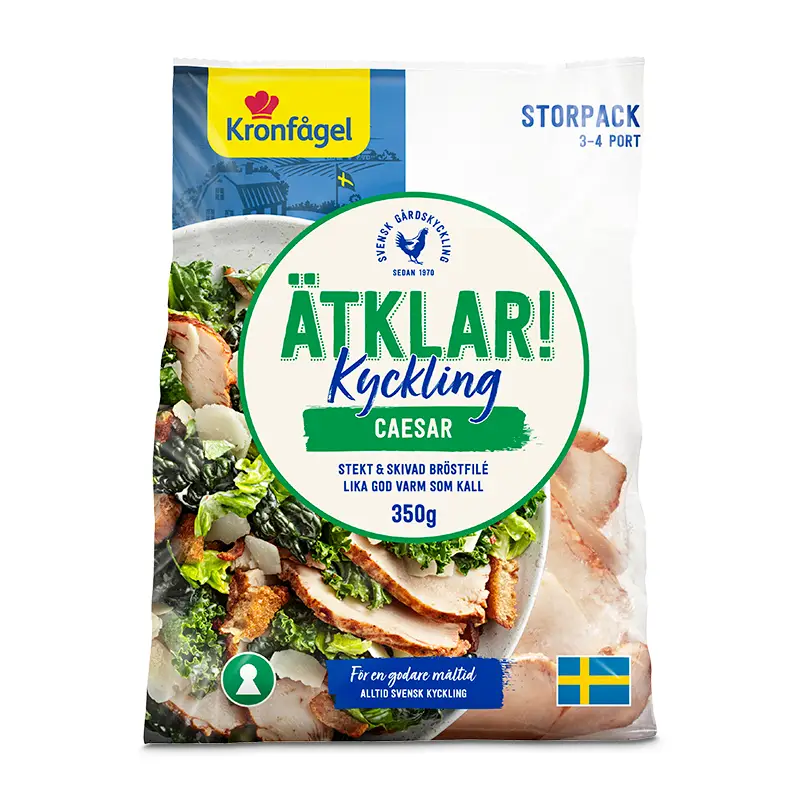 Ätklar Kyckling Caesar 4 x 350 g från Kronfågel | #4013 | Kyckling