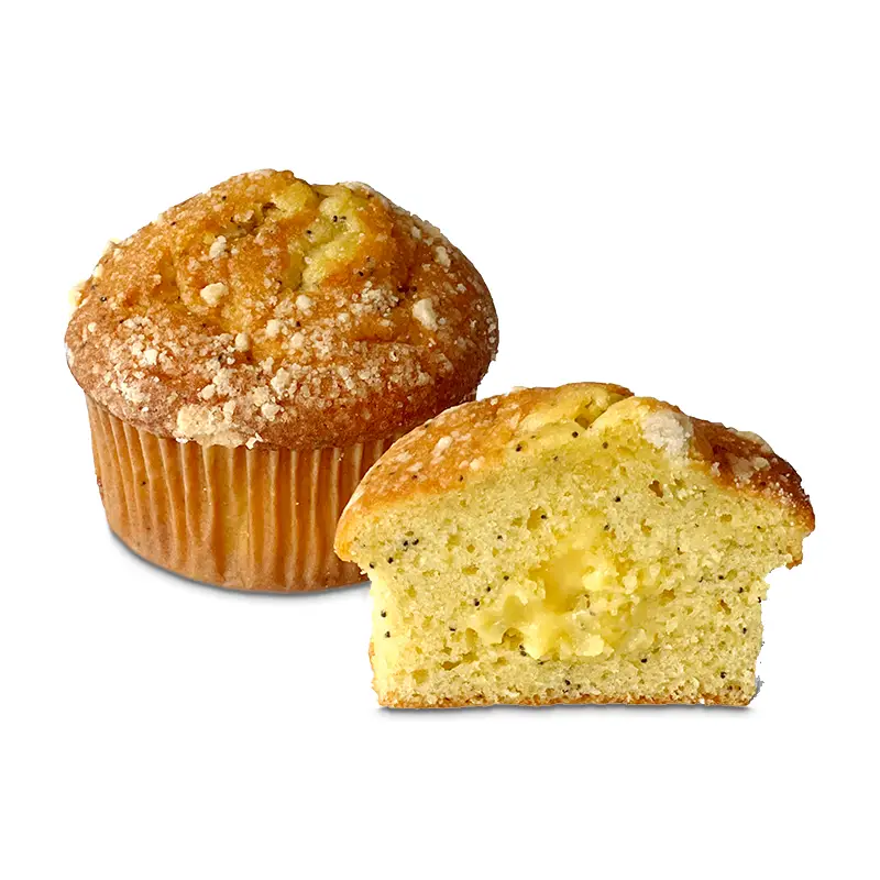 Treats Muffins Lemon Poppy 16 x 120 g från Treats Muffins | #31356 | Muffins