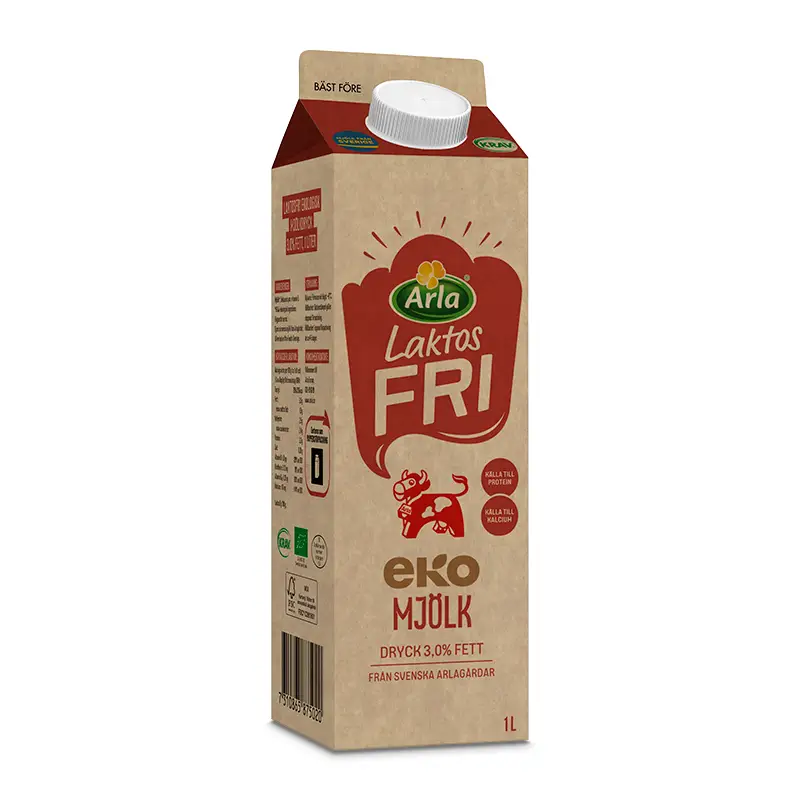 Laktosfri Standardmjölk 3% 6 x 1 l från Arla | #87502 | Mjölk