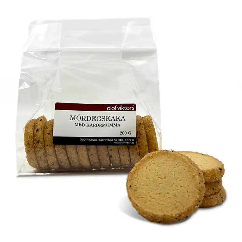 Mördegskaka med Kardemumma 20 x 200 g från Olof Viktors | #3740 | Kakor & Söta kex