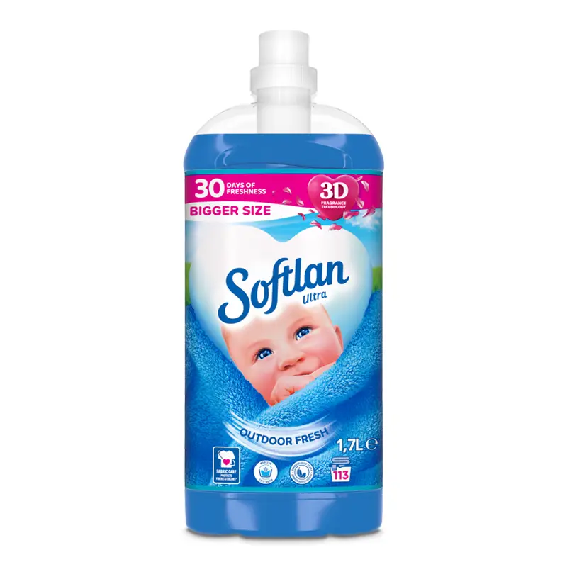 Sköljmedel Outdoor Fresh 8 x 1.7 l från Softlan | #61037527 | Sköljmedel