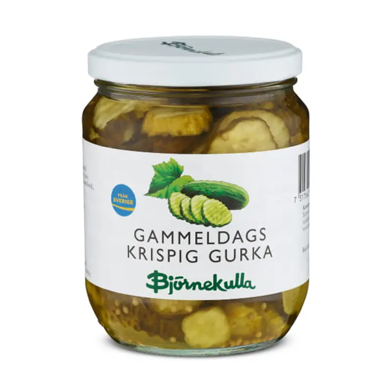 Smörgåsgurka 8 x 580 g från Björnekulla | #294660 | Grönsakskonserv