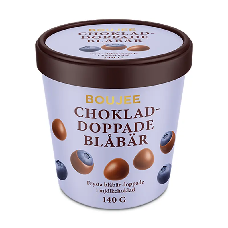 Chokladdoppade Blåbär 16 x 140 g från Boujee | #43038 | Bär