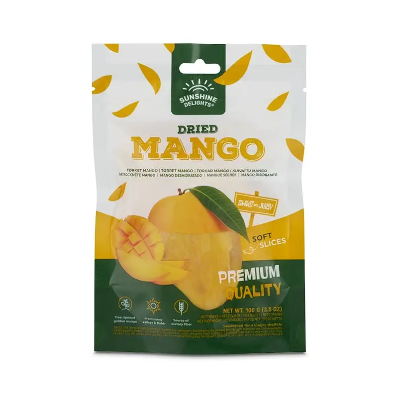 Dried Mango 16 x 100 g från Sunshine Delights | #410 | Torkad frukt