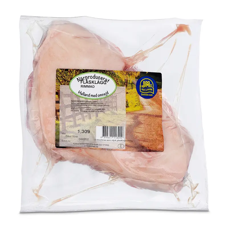 Rimmat Fläsklägg med Ben 7 x 1 kg från JM Kött & Chark | #411 | Fläskkött