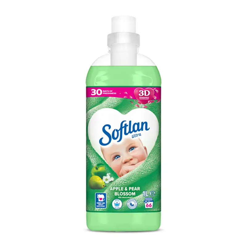 Sköljmedel Apple and Pear Blossom 12 x 1 l från Softlan | #61032648 | Sköljmedel