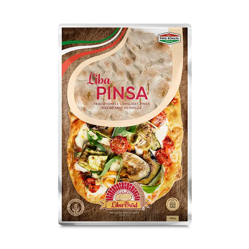 Pinsa Romana 10 x 230 g från Liba Bröd | #4111 | Pizza