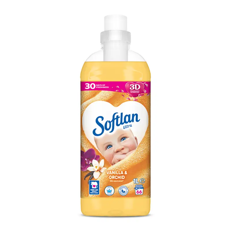 Sköljmedel Vanilla Orchid 12 x 1 l från Softlan | #61032491 | Sköljmedel