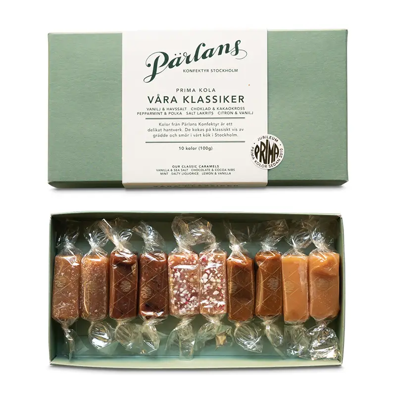 Kola Våra Klassiker 5 x 100 g från Pärlans Konfektyr | #603 | Godis