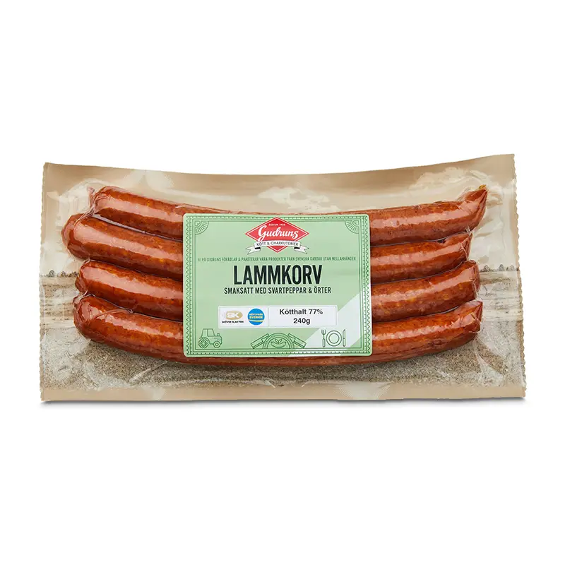 Lammkorv 240 g från Gudruns | #4113 | Korv