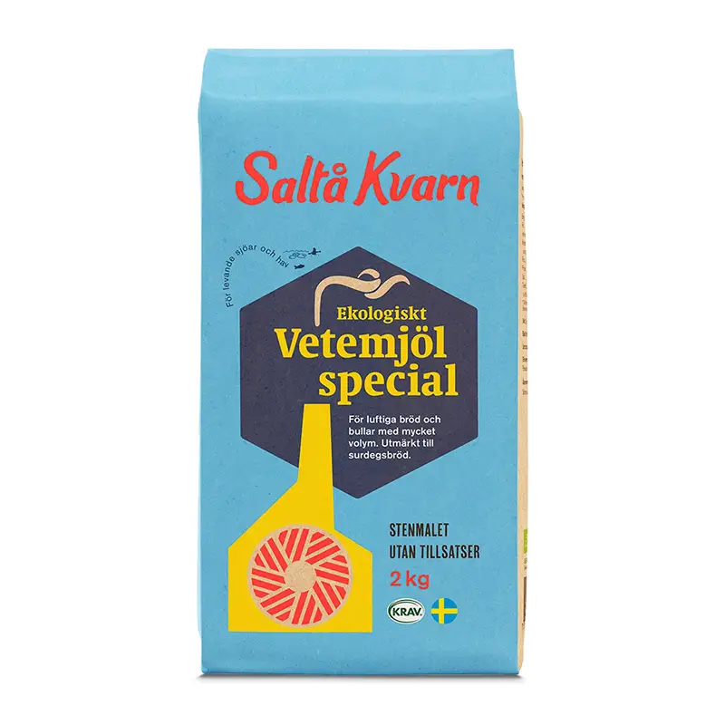 Vetemjöl Special 2 kg från Saltå Kvarn | #7011 | Bakprodukter