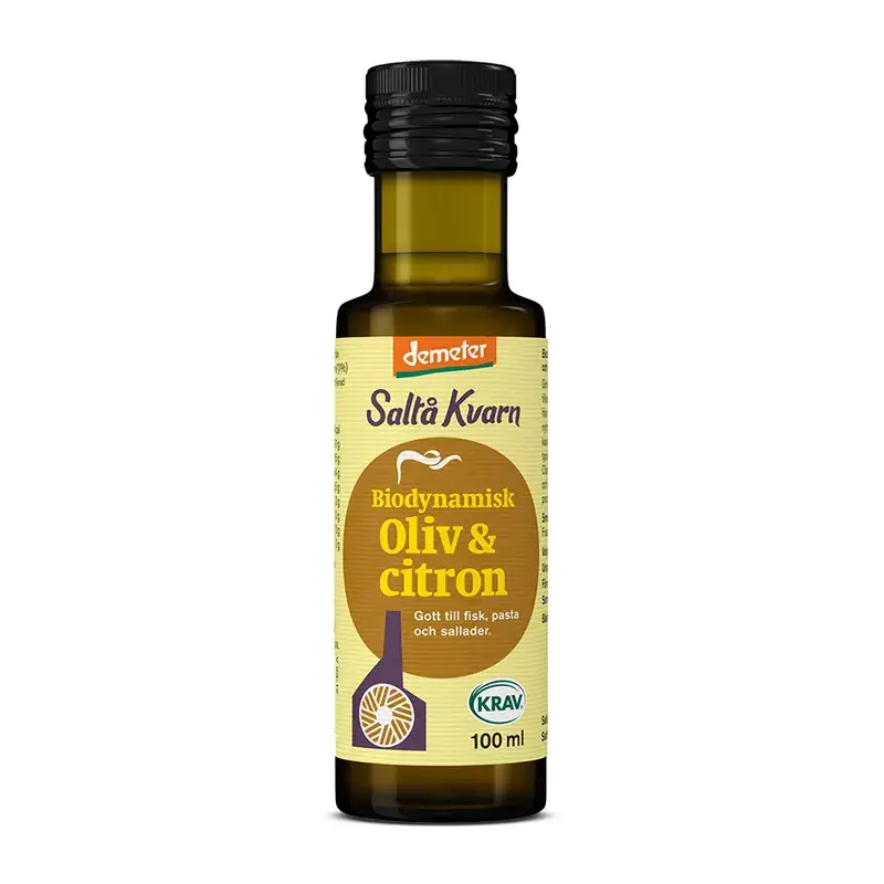 Olivolja Citron 9 x 100 ml från Saltå Kvarn | #5328 | Olja