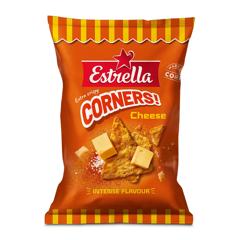 Corners Cheese 20 x 45 g från Estrella | #10002270 | Chips