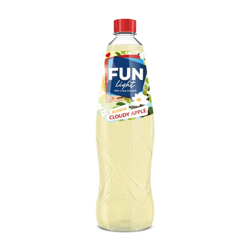 Cloudy Apple 12 x 1 l från Fun Light | #510006231 | Saft