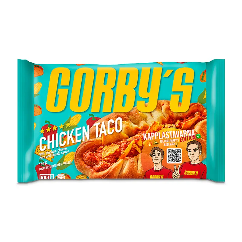 Chicken Taco 20 x 140 g från Gorby's | #5589 | Färdiglagade måltider