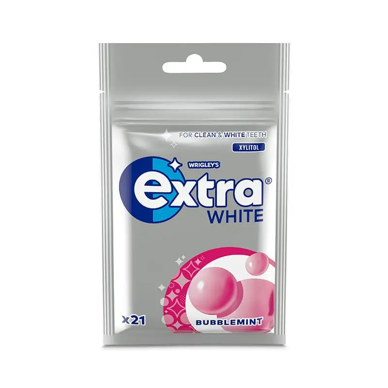 WhiteBubblemint Tuggummi 30 x 29 g från Extra | #417206 | Tuggummin