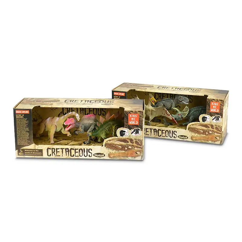 Dinosaurie Set 2 Sorter 6 x 1 st från Robetoy | #41867 | Leksaker