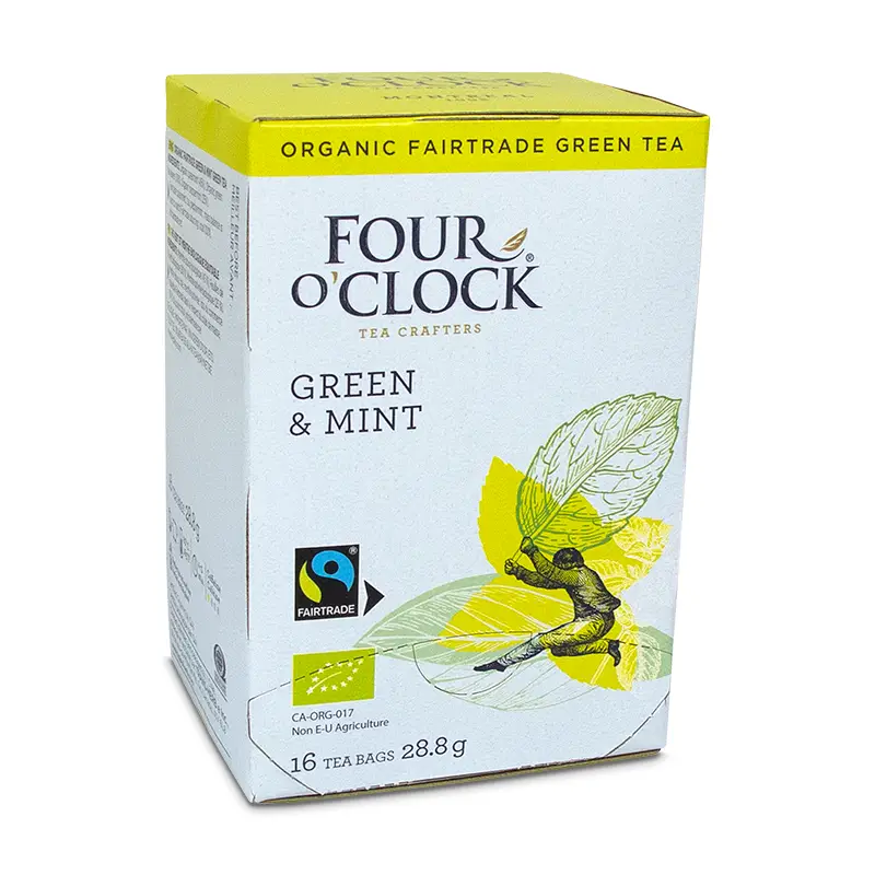Mint Green Tea 6 x 16 st från Four O'Clock | #42001 | Te