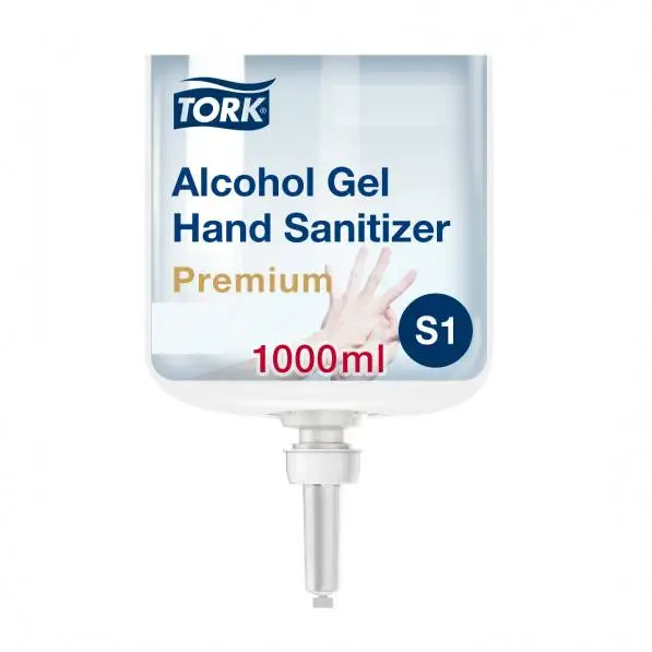 Handdesinfektion 85% Alkoholgel (S1) 1x1000ml från Tork | #420106 | Handdesinfektion