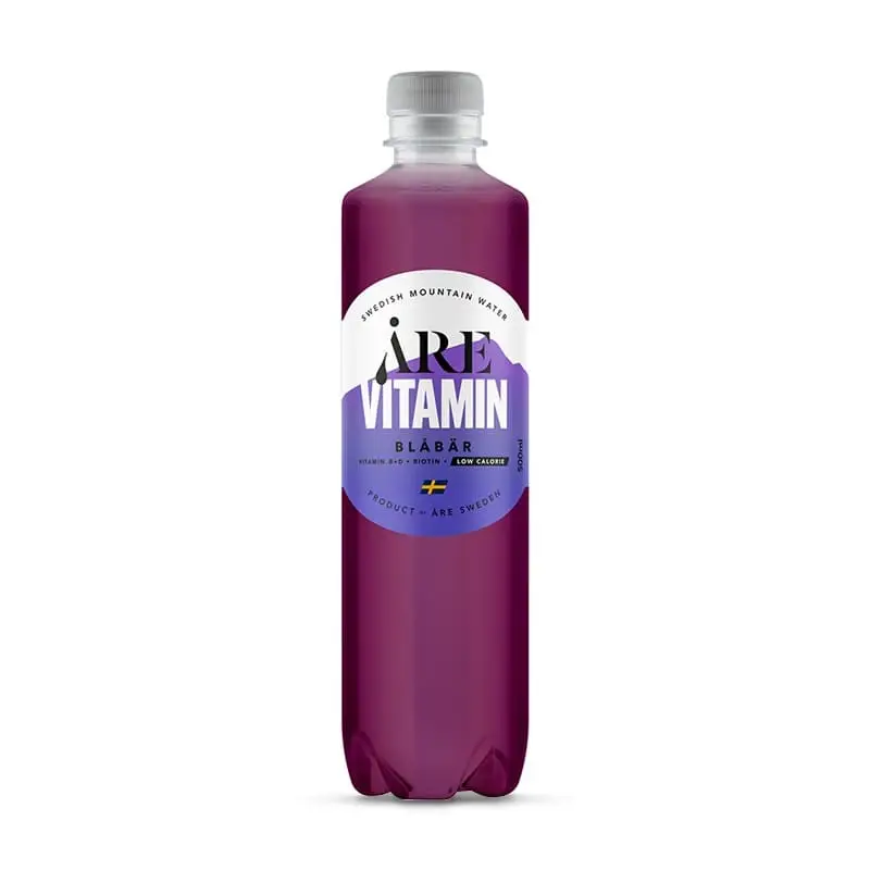 Vitamin Blåbär PET 24 x 50 cl från Åre Vitamin | #4210 | Funktionsdryck