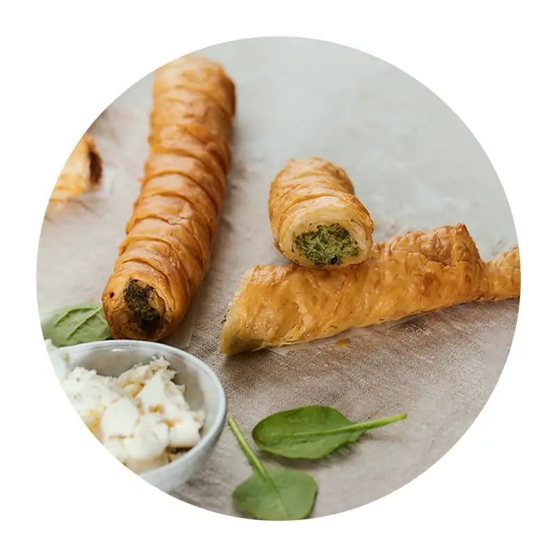 Börek Spenat & Fetaost 100 x 95 g från La Lorraine | #4243000 | Frallor & Portionsbröd