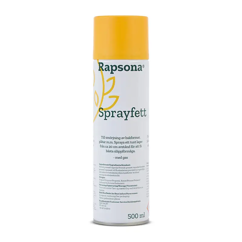 Sprayfett 12 x 500 ml från Rapsona | #426247 | Olja