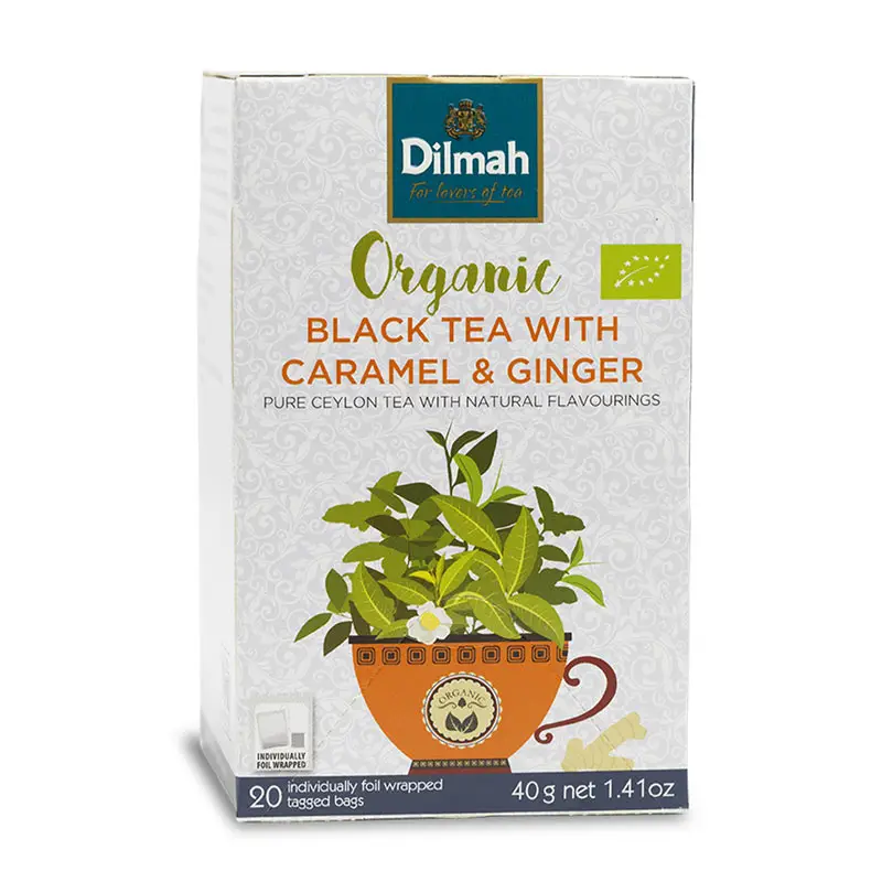 Smörkola & Ingefärate 6 x 20 st från Dilmah | #4262 | Te