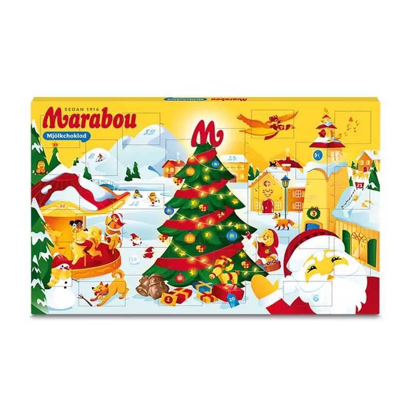 Marabou Kalender 14 x 200 g från Marabou | #4276021 | Choklad