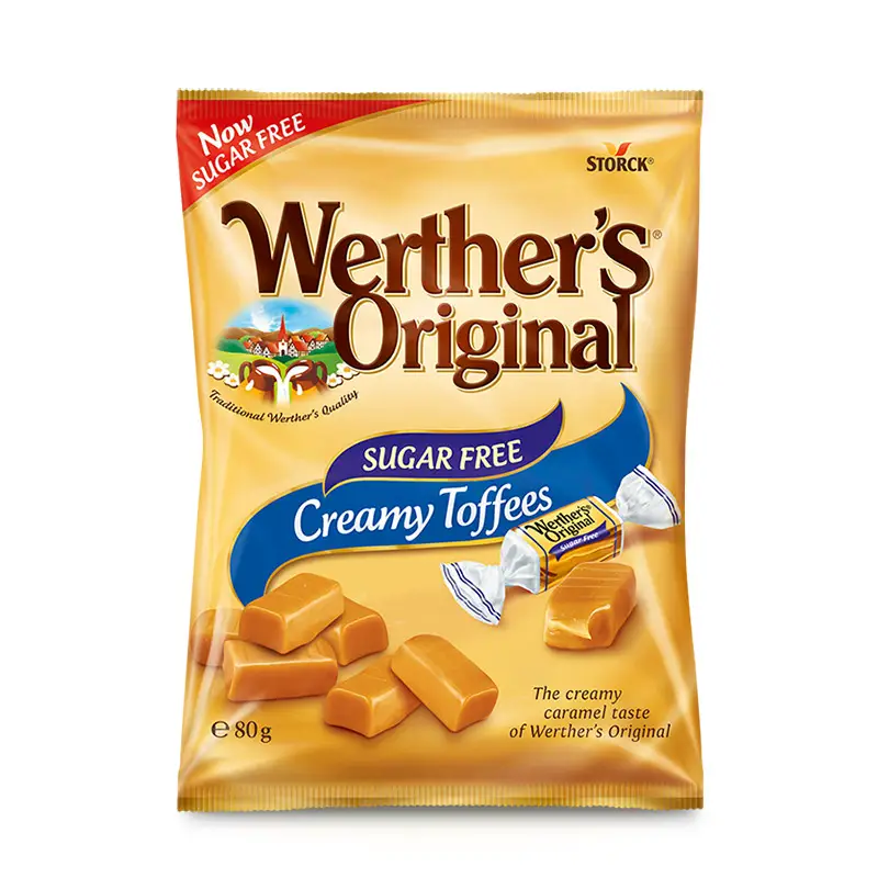 Werther's Original Sugarfree Toffee 18 x 80 g från Werther's Original | #430493 | Godis