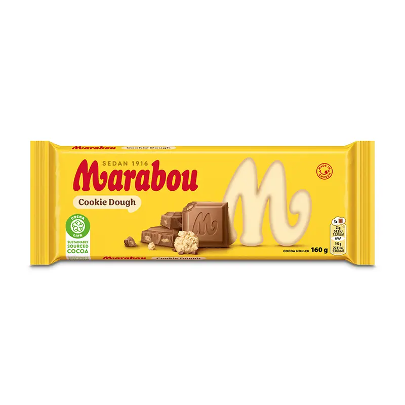 Marabou Cookie Dough 15 x 160 g från Marabou | #4318131 | Choklad