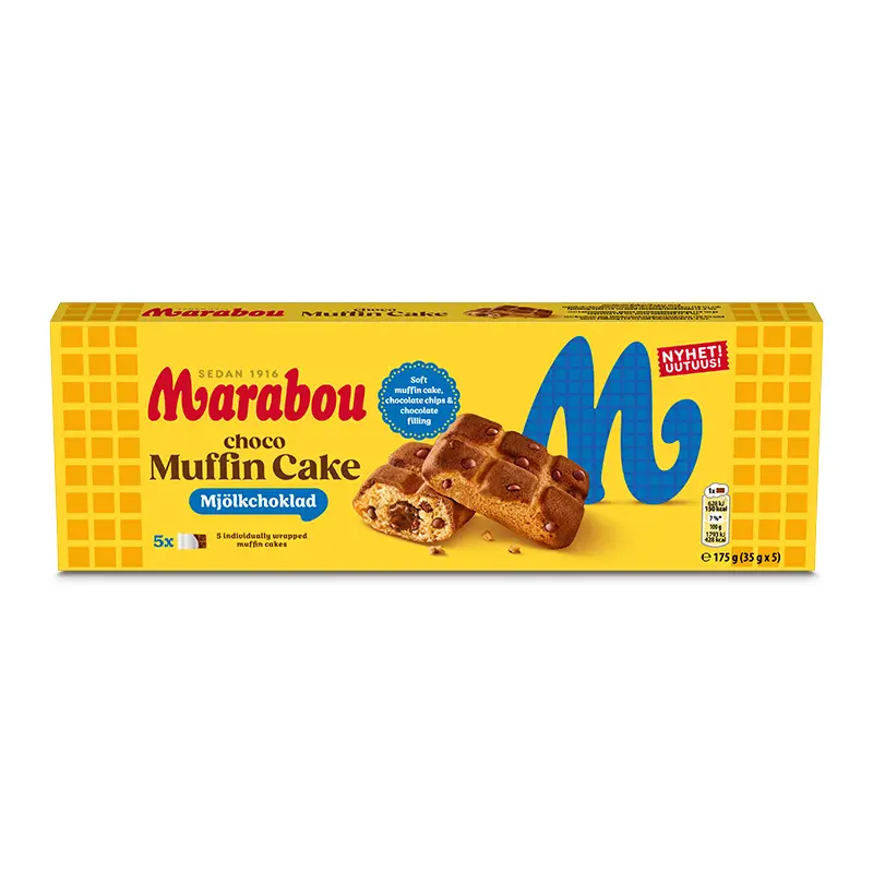 Choco Muffin Cake 14 x 175 g från Marabou | #4325662 | Mjuka kakor