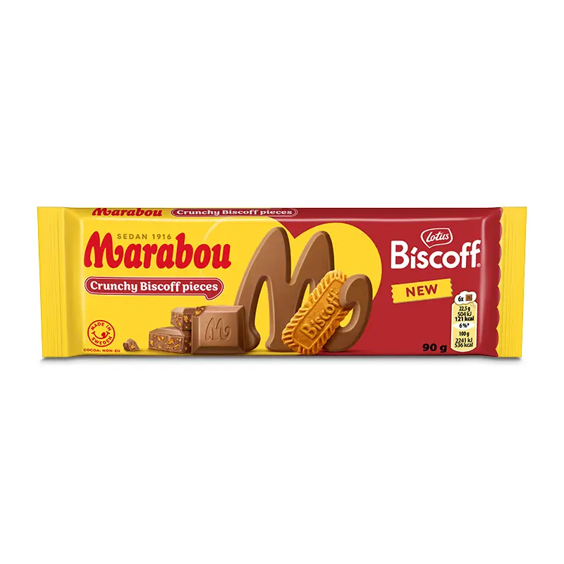 Marabou Biscoff 24 x 90 g från Marabou | #4328134 | Choklad