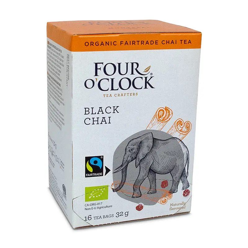 Black Tea Chai 6 x 16 st från Four O'Clock | #44002 | Te