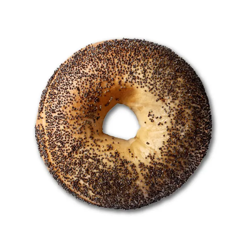 Bagels Vallmo 30 x 120 g från Miss Bagel | #44312000 | Bagels