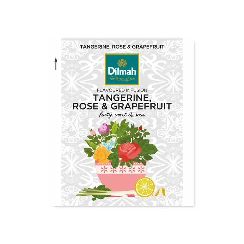 Mandarin, Ros & Grapefrukt Påse 75 st från Dilmah | #45101 | Te