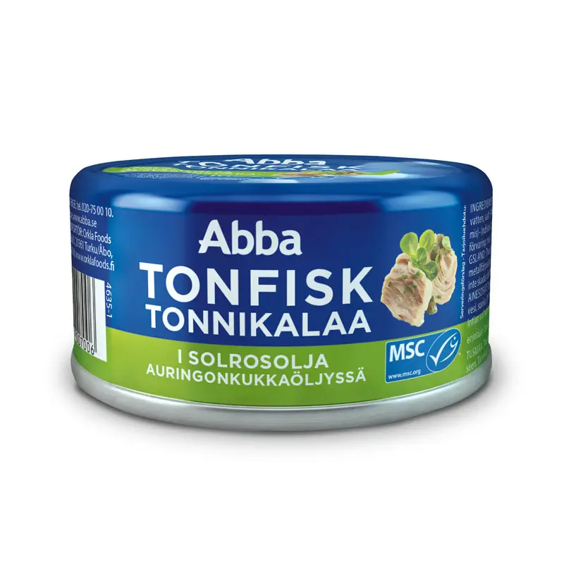 Tonfisk i Solrosolja, Filébitar 24 x 200 g från Abba | #453004635 | Fiskkonserver