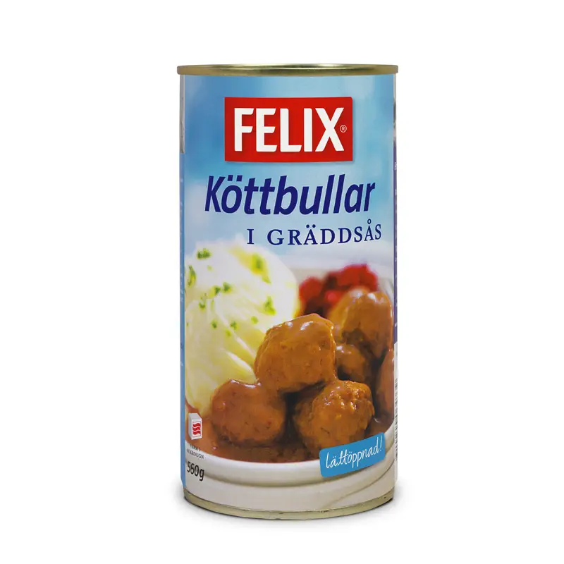 Köttbullar i Gräddsås 12 x 560 g från Felix | #454006433 | Färdiglagade måltider