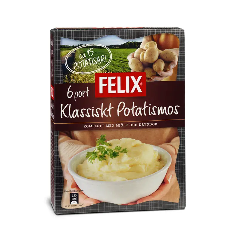 Klassiskt Potatismos 21x250g 21 st från Felix | #454006616 | Måltids komponenter