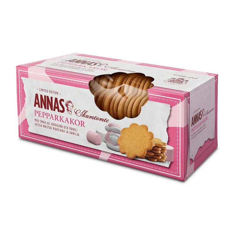 Annas Skumtomte Pepparkaka 12 x 150 g från Annas | #4561 | Kakor & Söta kex