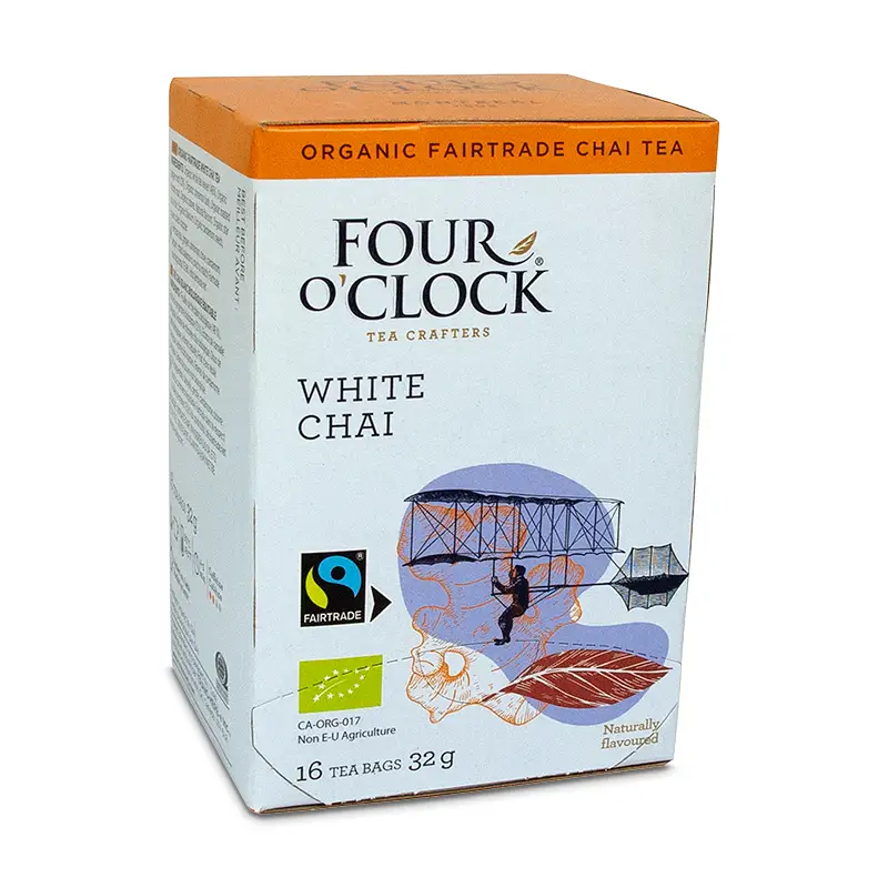 White Tea Chai 6 x 16 st från Four O'Clock | #46000 | Te