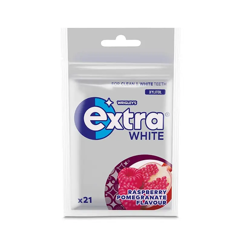 White Raspberry Pommegranade 30 x 29 g från Extra | #461082 | Tuggummin