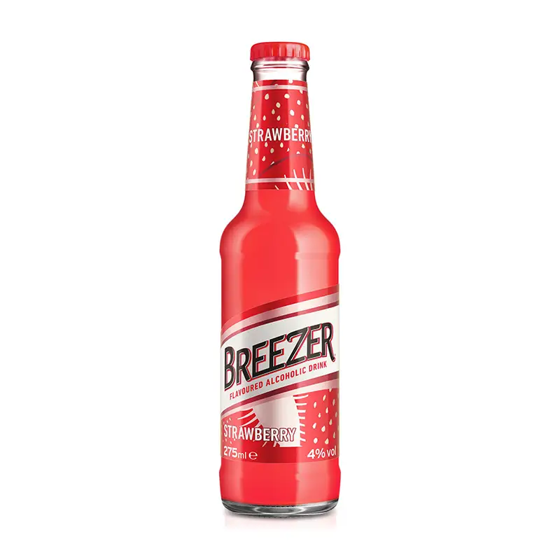 Breezer Jordgubb 4% 24 x 27.5 cl från Bacardi | #3440112 | Drink & Mocktail